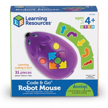 PROGRAMMĒJAMA PELE CODE & GO® ROBOTPELE - LEARNING RESOURCES