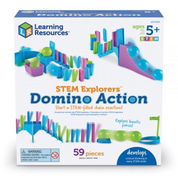 STEM EXPLORERS™ DOMINO SKRĒJIENS - LEARNING RESOURCES
