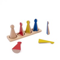 MONTESSORI DAĻSKAITĻU ĶEGĻI AR KOKA PAMATNI