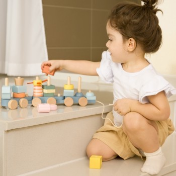 VELKAMS KOKA KLUCĪŠU VILCIENS PASTEĻKRĀSĀS OCEAN PULL - VIGA