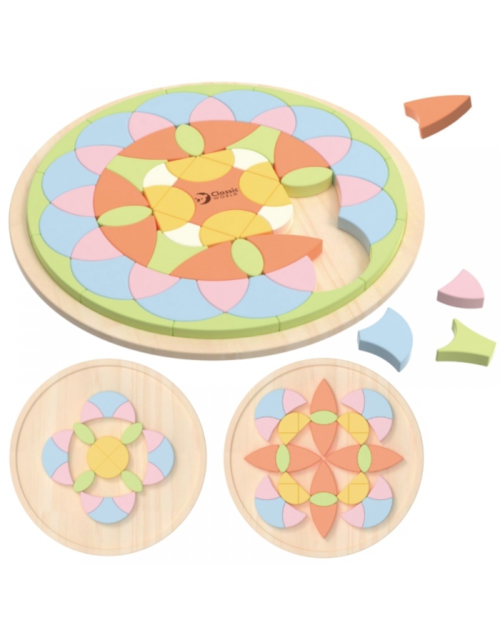 PASTEĻKRĀSAS MOZAĪKA MANDALA - CLASSIC WORLD PASTEĻKRĀSAS MOZAĪKA MANDALA - CLASSIC WORLD