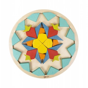 KOKA MANDALA MOZAĪKA TANGRAM - CLASSIC WORLD