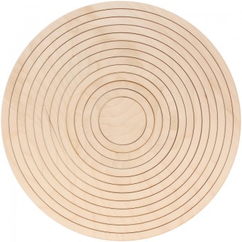 Makrame Koka Riņķu Komplekts 12 gab. - OUWAKIDS