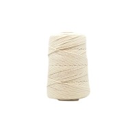 Makrame Mezglošanas Aukla 5 mm Natural 100 m - OUWAKIDS