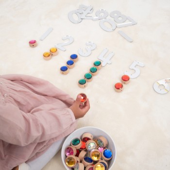 Wooden Lacing Jewels - Tickit Wooden Lacing Jewels - Tickit