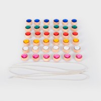 Wooden Lacing Jewels - Tickit Wooden Lacing Jewels - Tickit