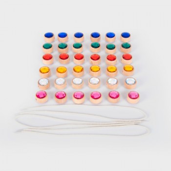 Wooden Lacing Jewels - Tickit
