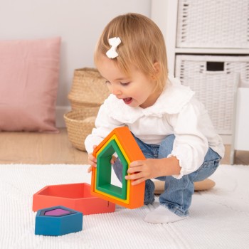 RAINBOW WOODEN HOUSES - TICKIT