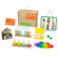 SENSORĀ IZGLĪTOJOŠĀ KASTE 6IN1 NO 25-30 MĒNEŠU VECUMAM - TOOKY TOY
