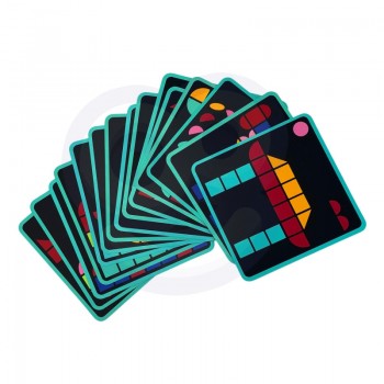 WOODEN MOSAIC 97 PIECES - TOOKY TOY