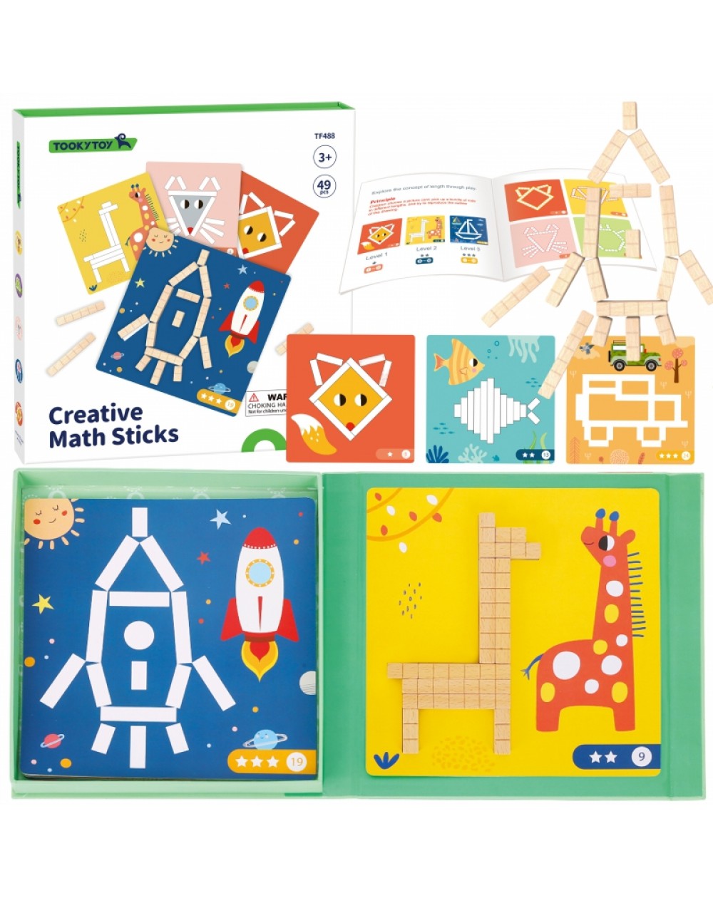 MAGNĒTISKĀ SPĒLE RADOŠIE KOKA KLUCĪŠI - TOOKY TOY MAGNĒTISKĀ SPĒLE RADOŠIE KOKA KLUCĪŠI - TOOKY TOY