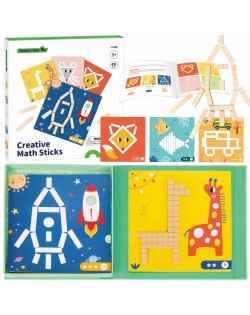 MAGNĒTISKĀ SPĒLE RADOŠIE KOKA KLUCĪŠI - TOOKY TOY