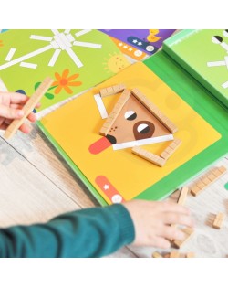 MAGNĒTISKĀ SPĒLE RADOŠIE KOKA KLUCĪŠI - TOOKY TOY