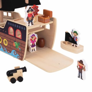 PIRĀTU KUĢIS AR FIGŪRIŅĀM - TOOKY TOY