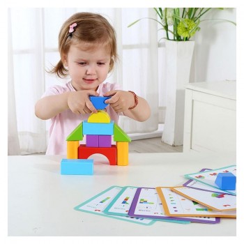 KRĀSAINO KOKA KLUČU SPĒLE - TOOKY TOY