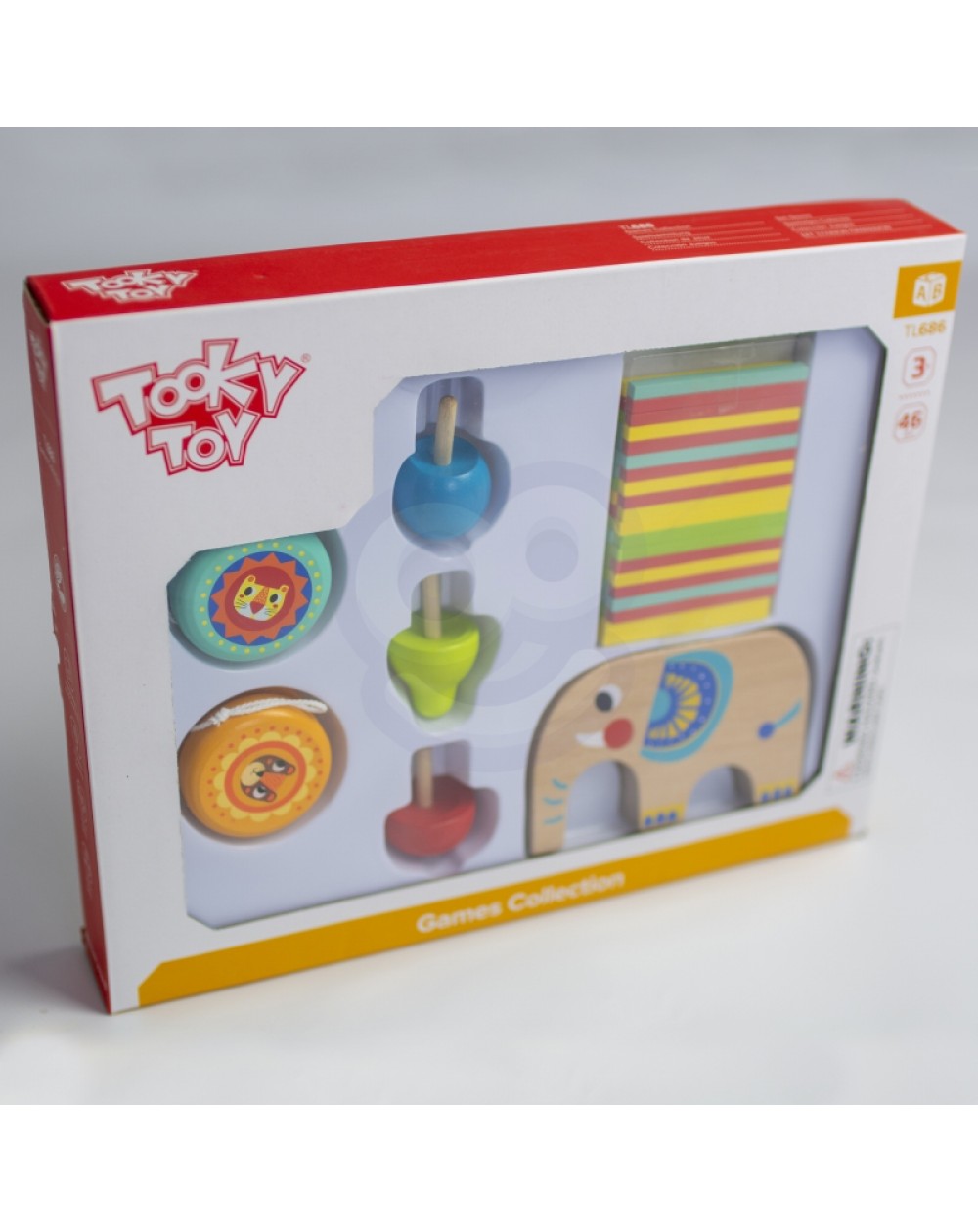 LĪDZSVARA SPĒĻU KOMPLEKTS ELEPHANT - TOOKY TOY