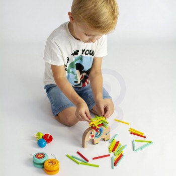 LĪDZSVARA SPĒĻU KOMPLEKTS ELEPHANT - TOOKY TOY