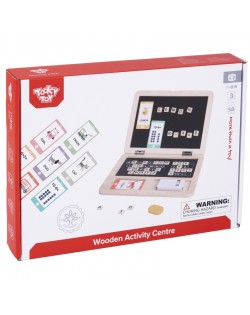 KOKA PORTATĪVAIS DATORS AR KARTĪTĒM ANGĻU VALODĀ - TOOKY TOY