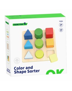 KRĀSU UN FORMU ŠĶIROŠANAS TĀFELE - TOKY TOY