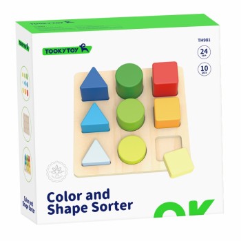 KRĀSU UN FORMU ŠĶIROŠANAS TĀFELE - TOKY TOY