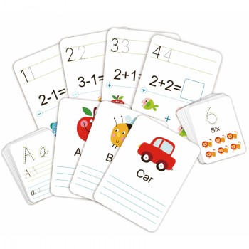 IZGLĪTOJOŠAS KARTĪTES SKAITĻU UN BURTU APGUVEI ANGĻU VALODĀ - TOOKY TOY