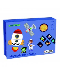 MAGNĒTISKĀ KOSMOSA PUZLE - TOOKY TOY