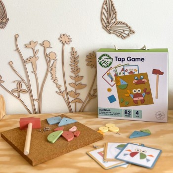 ATTĪSTOŠA SPĒLE AR NAGLIŅĀM, 82 ELEMENTI - WOOPIE GREEN