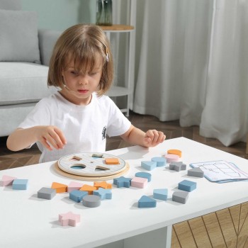 FORMU UN KRĀSU ŠĶIROŠANAS PUZLE - VIGA