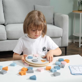 FORMU UN KRĀSU ŠĶIROŠANAS PUZLE - VIGA