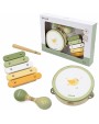 MŪZIKAS INSTRUMENTU KOMPLEKTS PASTEL GREEN - VIGA