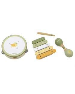 MŪZIKAS INSTRUMENTU KOMPLEKTS PASTEL GREEN - VIGA