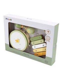 MŪZIKAS INSTRUMENTU KOMPLEKTS PASTEL GREEN - VIGA