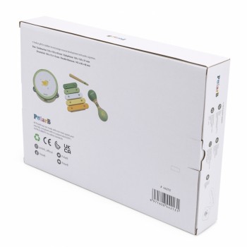 MŪZIKAS INSTRUMENTU KOMPLEKTS PASTEL GREEN - VIGA