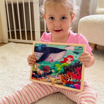 KOKA PUZLE JŪRAS NOSLĒPUMI 24 GABALI - VIGA