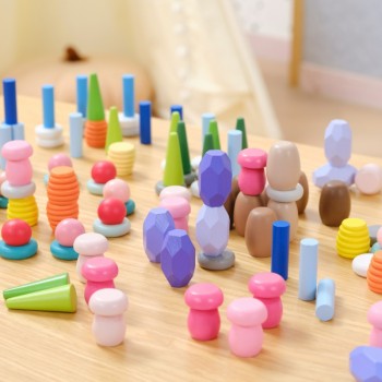 KOKA KLUCĪŠI DABAS DĀRGUMI OPEN-END ATVĒRTĀS SPĒLES MATERIĀLS 141 ELEMENTS - VIGA