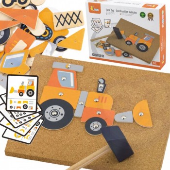 ATTĪSTOŠA SPĒLE AR NAGLIŅĀM BŪVNIECĪBAS TRANSPORTLĪDZEKĻI - VIGA