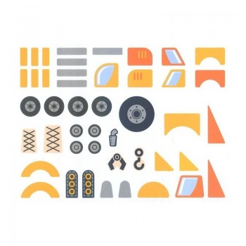 ATTĪSTOŠA SPĒLE AR NAGLIŅĀM BŪVNIECĪBAS TRANSPORTLĪDZEKĻI - VIGA