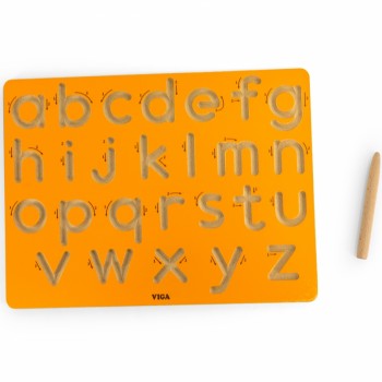 GRAFOMOTORISKĀ TĀFELE MAZIE BURTI - VIGA