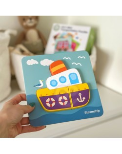 SEŠAS MINI KOKA PUZLES 6IN1 TRANSPORTLĪDZEKĻI - WOOPIE