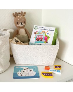 SEŠAS MINI KOKA PUZLES 6IN1 TRANSPORTLĪDZEKĻI - WOOPIE