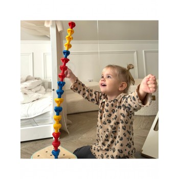 KRĀSAINS KOMPLEKTS BŪVĒŠANAI, VĒRŠANAI, SASKAŅOŠANAI, 12IN1 - WOOPIE GREEN