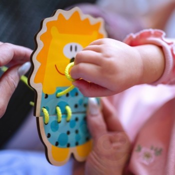 AUKLU VĒRŠANAS KOMPLEKTS SPĒLE 5IN1 DZĪVNIEKI - WOOPIE