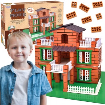 CREATIVE BRICK BUILDING SET - WOOPIE GREEN CREATIVE BRICK BUILDING SET - WOOPIE GREEN