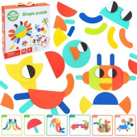 SHAPE PUZZLE 55 PIECES - WOOPIE