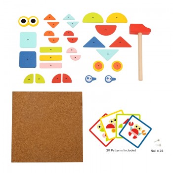 ATTĪSTOŠA SPĒLE AR NAGLIŅĀM UN ĀMURU - WOOPIE GREEN