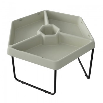 SEŠSTŪRA FORMAS PAPLĀTE AR 3 NODALĪJUMIEM - MASTERKIDZ