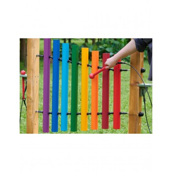 CAURUĻVEIDA ZVANIŅU KOMPLEKTS LIETOŠANAI TELPĀS VAI ĀRĀ - MASTERKIDZ