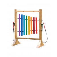 CAURUĻVEIDA ZVANIŅU KOMPLEKTS LIETOŠANAI TELPĀS VAI ĀRĀ - MASTERKIDZ