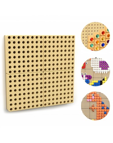 STEM SIENAS PANELIS, 40X40 CM - MASTERKIDZ
