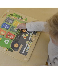 MATERIĀLU ŠĶIROŠANAS PĀRSTRĀDES KRAVAS AUTOMAŠĪNA - MASTERKIDZ